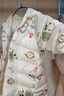巴拉巴拉童装婴儿羽绒服宝宝轻薄连体衣抱衣爬服儿童冬装男童女童可爱萌趣 实拍图