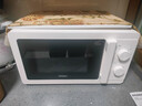 海尔（Haier）快捷微波炉 360°转盘加热 旋转操作易洁内胆 家用小型 老人适用操作HW-M20T1W 实拍图