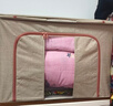 佳帮手布艺收纳箱 百纳箱衣服整理箱棉被衣物储物箱 U型窗 66L 1只装 实拍图
