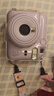 富士（FUJIFILM）instax mini12一次成像相机 立拍立得一次成像相机拍立得相机 Mini12绣球蓝 ins套=相机+10相纸+壳+册(热销） 实拍图