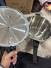 苏泊尔（SUPOR）304不锈钢9L压力锅26cm【4-6人可用】防爆高压锅电磁炉通用大容量 实拍图