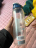 乐扣乐扣（LOCK&LOCK）夏季塑料水杯户外便携式提绳水杯手提式大容量塑料壶700ML透明 实拍图