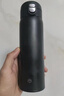 京东京造保温杯 水杯男女 316不锈钢学生礼物送老师【一键弹盖】白480ml 实拍图