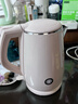 九阳（Joyoung）热水壶烧水壶电水壶 双层防烫316L不锈钢 家用1.5L大容量电热水壶 K15FD-W166 实拍图