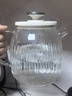 美的（Midea）花漾0胶水全玻璃养生壶 多功能煮茶壶 母婴烧水壶 恒温电热水壶 全自动一体煮茶器1.2L YS12B302J 实拍图