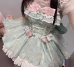 唐努乌现货花仙子Lolita小清新礼服甜美花苞裙洛丽塔公主裙可爱洋装 小花仙单裙子 S 实拍图
