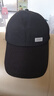 【热巴同款】加大棒球帽帽子男女大头围显脸小春夏字母百搭棒球帽 侧标-黑色【1顶】 实拍图