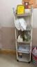 京东物流 书架推车式置物架移动落地储物架简易多层收纳架 5层【带轮】容量升级  活动专享 【稳固不晃】 实拍图