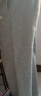 耐克NIKE男子针织加绒 直筒裤 运动长裤FN3732-063灰 2XL 实拍图