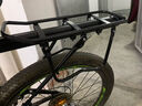 自行车后货架快拆折叠车尾架支架成人单车配件山地车后筐骑行装备 全快拆后货架+无盖车筐 实拍图
