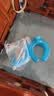 热水袋U型颈椎热敷注水灌水肩颈头部暖宝宝防爆加厚挂脖围脖枕头 【内胆颜色随机】+灰色柔软布套 实拍图