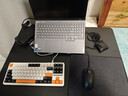 奥伦福特  电脑桌台式家用电竞游戏桌办公书桌简约书房写字桌子 碳纤维纹路单桌-80*60 升级款电竞桌 实拍图