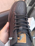 海澜之家HLA男鞋休闲皮鞋子秋冬男士板鞋运动鞋HAAXXM1EBF038 黑色39 实拍图