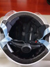 京东京造 TK02电动车头盔短镜款 夏季四季通用3C认证新国标A类315推荐电瓶车头盔蓝白M码 实拍图