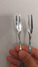 京东京造 叉子 水果叉牛排西餐餐具套装不锈钢【加长叉头】5只装 实拍图