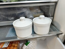 斯凯绨（Sky Top）陶瓷炖盅隔水带盖碗骨瓷汤盅蒸蛋羹燕窝盅家用单人份纯白300ml 实拍图