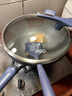 爱仕达（ASD）炒锅不粘锅轻量魔法石无烟炒菜锅钛锅32cm电磁炉燃气通用CL32Z8WG 实拍图