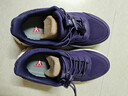 足力健中老年春秋季健步轻便软底送妈妈休闲散步鞋2431369J 紫-女  38 实拍图