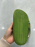 儿童棉拖鞋秋冬爆款加绒保暖毛毛鞋男女童防滑室内居家棉鞋 墨绿色 28.5 内长17.5cm 实拍图