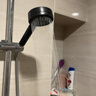 增压花洒喷头黑武士魔幻五档淋浴花晒头淋雨喷淋花酒超强单热水器 淋浴花洒 实拍图