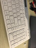 双飞燕（A4TECH）FBK25 103键 蓝牙键盘  无线键盘薄膜键盘无线电脑键盘办公打字手感好飞时代 象牙白 蓝牙/无线 实拍图