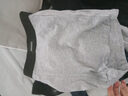 莫代尔4条男士内裤男平角特大码胖子肥佬220斤加肥加大宽松四角裤 纯棉款（黑+宝蓝+深灰+浅灰） 4条 5XL （建议体重210-240斤） 实拍图