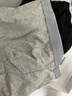浪莎内裤男纯棉10A级抗菌舒适桑蚕丝内裆男士平角裤男生四角裤头4条 实拍图