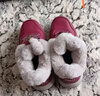 足力健老人鞋雪地靴加厚棉鞋羊毛鞋2296303D 女/雅致红 38 实拍图