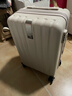 汉客扩容行李箱男京东联名款拉杆箱女象牙白20英寸大容量登机旅行箱 实拍图
