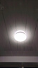 雷士照明（NVC）吸顶灯圆形阳台灯玄关灯led厨房灯简约白光12W家用工程物业 实拍图