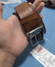 京东京造针扣男士皮带 真皮牛皮腰带自动扣情人节新年礼物新款自营110cm棕 实拍图