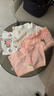 北极绒4条装儿童内裤女童发育期纯棉女孩学生10A抑菌平角短裤宝宝中大童 实拍图
