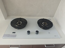 德普凯信新品灶具D5MAX嵌入式智能防干烧燃气灶双边定时烟灶联动5700W大火力脉冲电子点火猛火燃气灶 【定时防干烧爆炒5.7kW】皓月白D5MAX 天然气 实拍图