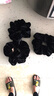 AiChoice气质绒布发圈职业头花发绳韩国头绳天鹅绒头饰扎马尾大号盘发皮筋 深紫色大号 实拍图