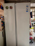 海尔冰箱双开门对开门620升纤薄一级能效双变频风冷无霜大容量节能保鲜家用冰雪白以旧换新家电补贴 620升大容量+黑金净化+90°开门悬停 实拍图