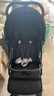 B-BEKO婴儿推车可坐可躺轻便折叠可上飞机0-4岁高景观减震婴儿车新生儿 黑色（3代升级款）95%的选择 实拍图