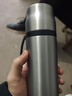 京东京造保温杯 男士女户外大容量闷茶焖泡水杯子 316不锈钢金属灰500ml 实拍图