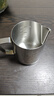 CLITON咖啡拉花杯鹰嘴意式拉花缸 304不锈钢打奶泡杯带刻度打奶缸350ml  实拍图