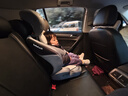 bebelock儿童安全座椅汽车用9个月-12岁宝宝车载坐椅增高垫可折叠通用便携 太空灰-isofix接口款 i-Size认证 实拍图