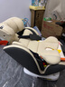 Heekin德国 儿童安全座椅汽车用0-4-12岁婴儿宝宝360度旋转ISOFIX硬接口 时尚灰(ISOFIX+360度旋转) 实拍图