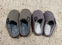洁丽雅棉拖鞋女秋冬季室内家居防滑保暖拖鞋厚底毛毛女士家用男棉鞋外穿 紫色 【抗菌升级款】 36-37 (适合35-36码) 实拍图