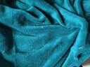 法兰绒毯单人毛毯毛巾被盖毯垫小被子午休办公室宿舍披肩毯铺盖 100*140cm，±5cm 颜色随机 实拍图