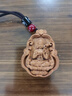 金水堂桃木护身符正品普贤菩萨本命佛吊坠真桃木2026马年本命年男女挂饰 生肖马-大势至菩萨-棕绳款 实拍图