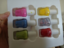 Miss Candy指甲油水性快干可撕免烤儿童美甲玩具套装礼物7ml*6公主花园SN252 实拍图