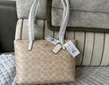 蔻驰（COACH）【品牌直供】女士FIONA24手提单肩托特包CBT18新年礼物 实拍图