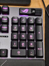 ROG 游侠2 RX PBT版 机械键盘 有线电竞游戏键盘 RX红轴 RGB背光 防水防尘键盘104键 lpl/吃鸡 黑色  实拍图