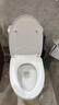 九牧（JOMOO）马桶 家用虹吸式马桶大冲力节水坐便器 防臭瞬冲 易洁抗菌马桶 行业爆款-双旋暴风冲11370-305坑 实拍图