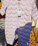 迷你巴拉巴拉三防连体羽绒服男女童婴儿宝宝羽绒服连体衣萌趣外套2025新品 实拍图