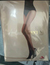 涞觅润丝【0.01】丝袜中腰深裆丝滑超薄性感透明连裤袜 黑色 无缝开裆L码  实拍图