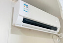 美的空调 酷省电 大1.5匹新一级能效变频 纯铜管 卧室节能壁挂式空调挂机国家补贴KFR-35GW/N8KS1-1Q 实拍图